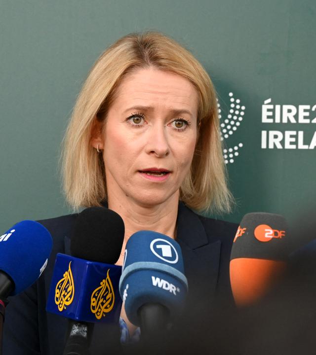 EU-Außenbeauftragte Kaja Kallas , Hohe Vertreterin der Union für Außen- und Sicherheitspolitik, kommt zum Informellen Treffen der Verteidigungsminister der EU-Staaten.