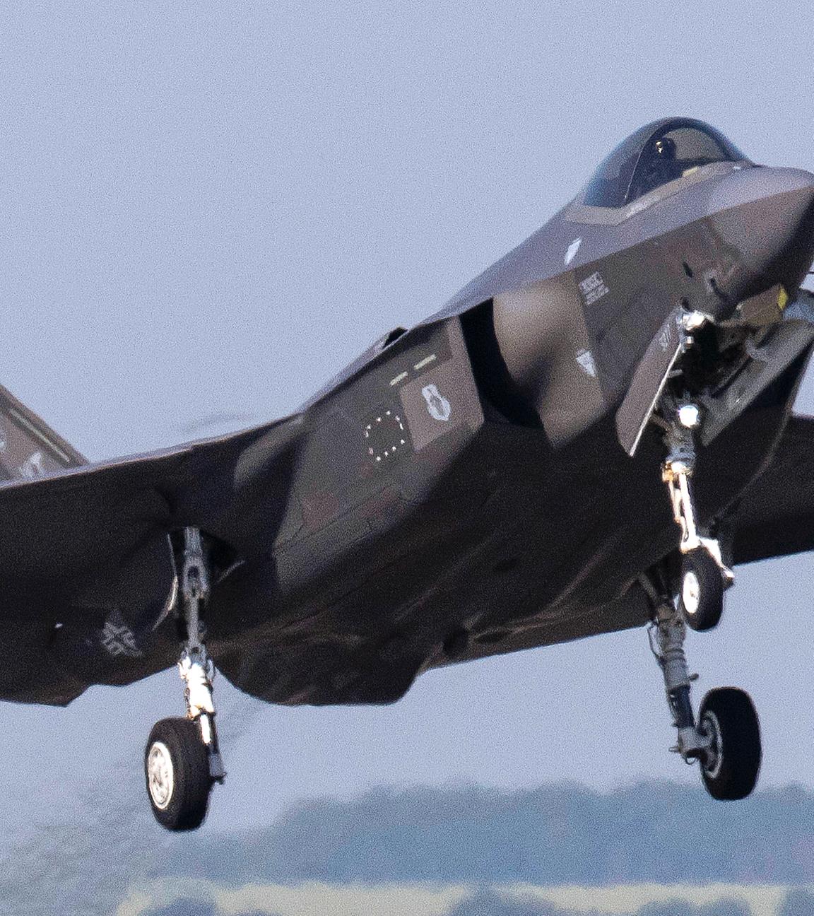 Kampfflugzeug vom Typ F-35 der US Air Force