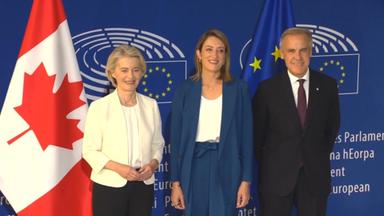 Von der Leyen will Kanada den Weg zu einer assoziierten Mitgliedschaft in der EU erleichtern.