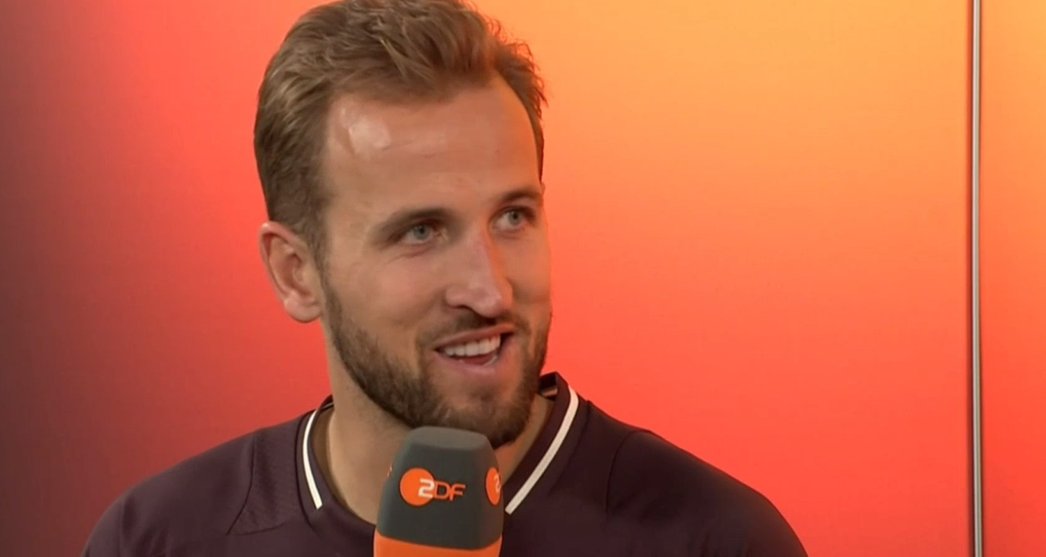 Harry Kane im Interview.