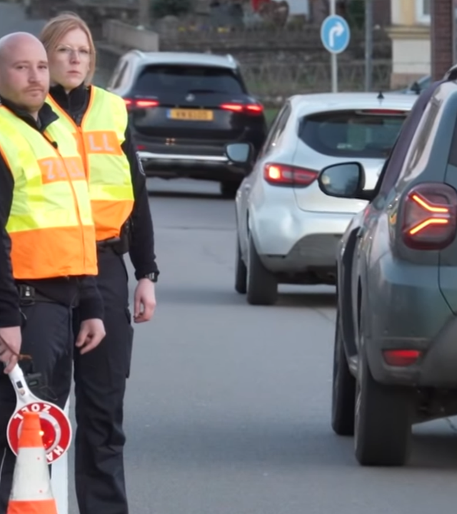 Kanister-Kontrollen an den Grenzen