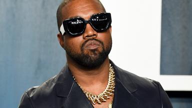 Kanye West bei der Vanity Fair Oscar Party