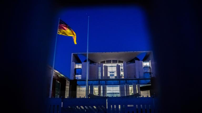 Kanzleramt in Berlin, aufgenommen am 05.11.2024