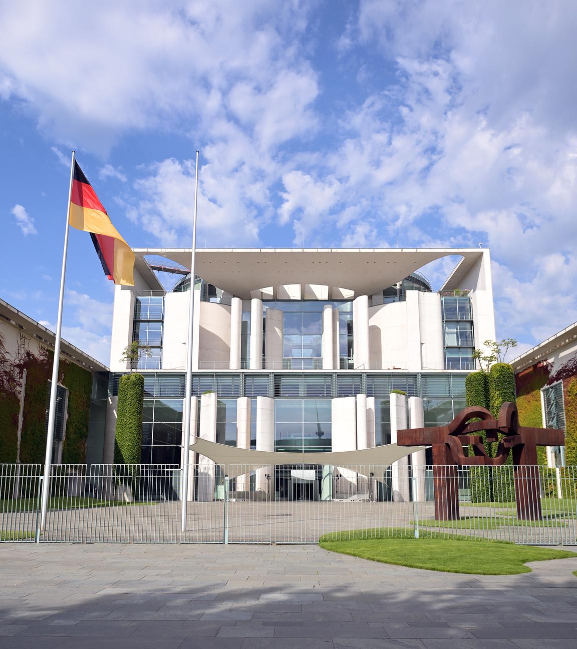 Das Kanzleramt in Berlin