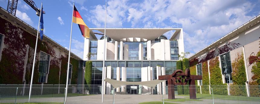 Das Kanzleramt in Berlin