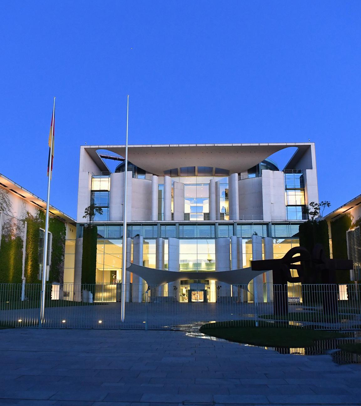 Das Bundeskanzleramt in Berlin