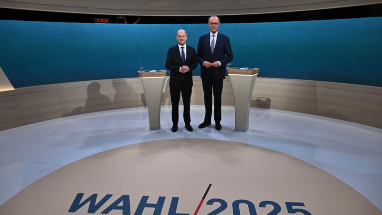TV-Duell zwischen Scholz und Merz