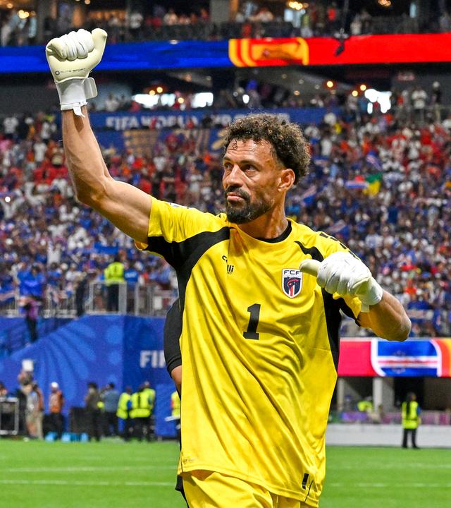 Josimar Diaz Vozinha (Kap Verde) jubelt. 