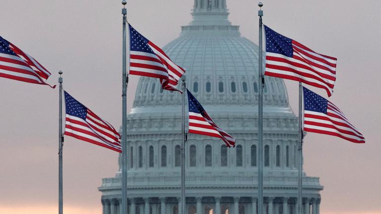 Archiv: Das Kapitol in Washington am 27.09.2017