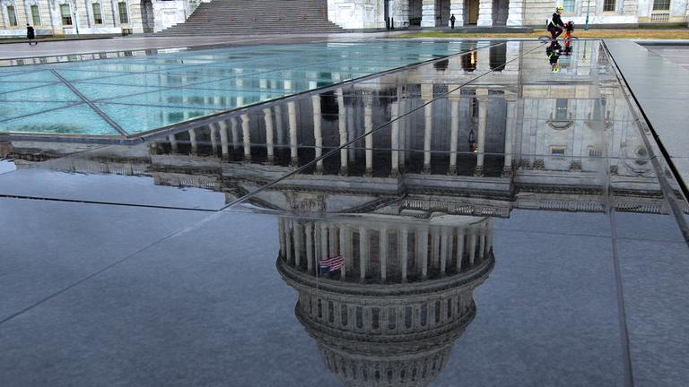 Archiv: Das Kapitol in Washington, aufgenommen am 21.12.2018
