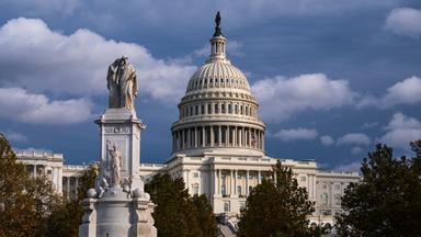 Das Kapitol in Washington.