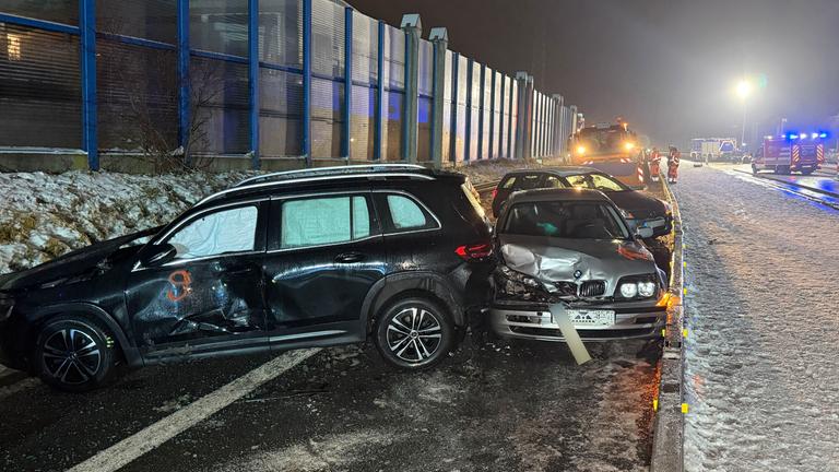 Massenkarambolage auf der B173