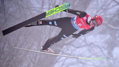 Karl Geiger beim Skispringen am 30.01.2026 in Willingen.