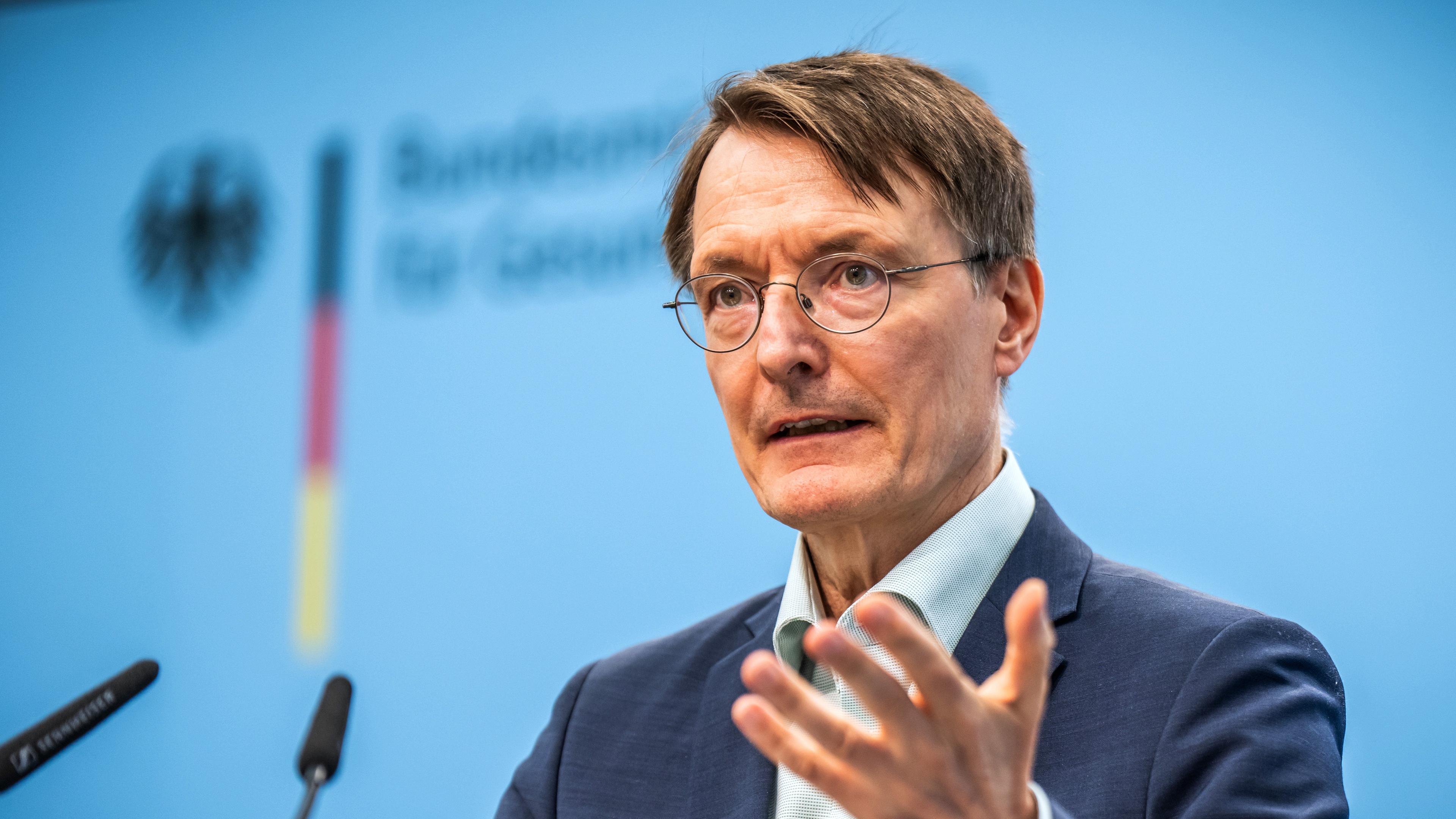 Bundesgesundheitsminister Karl Lauterbach am 17.07.2024 in Berlin