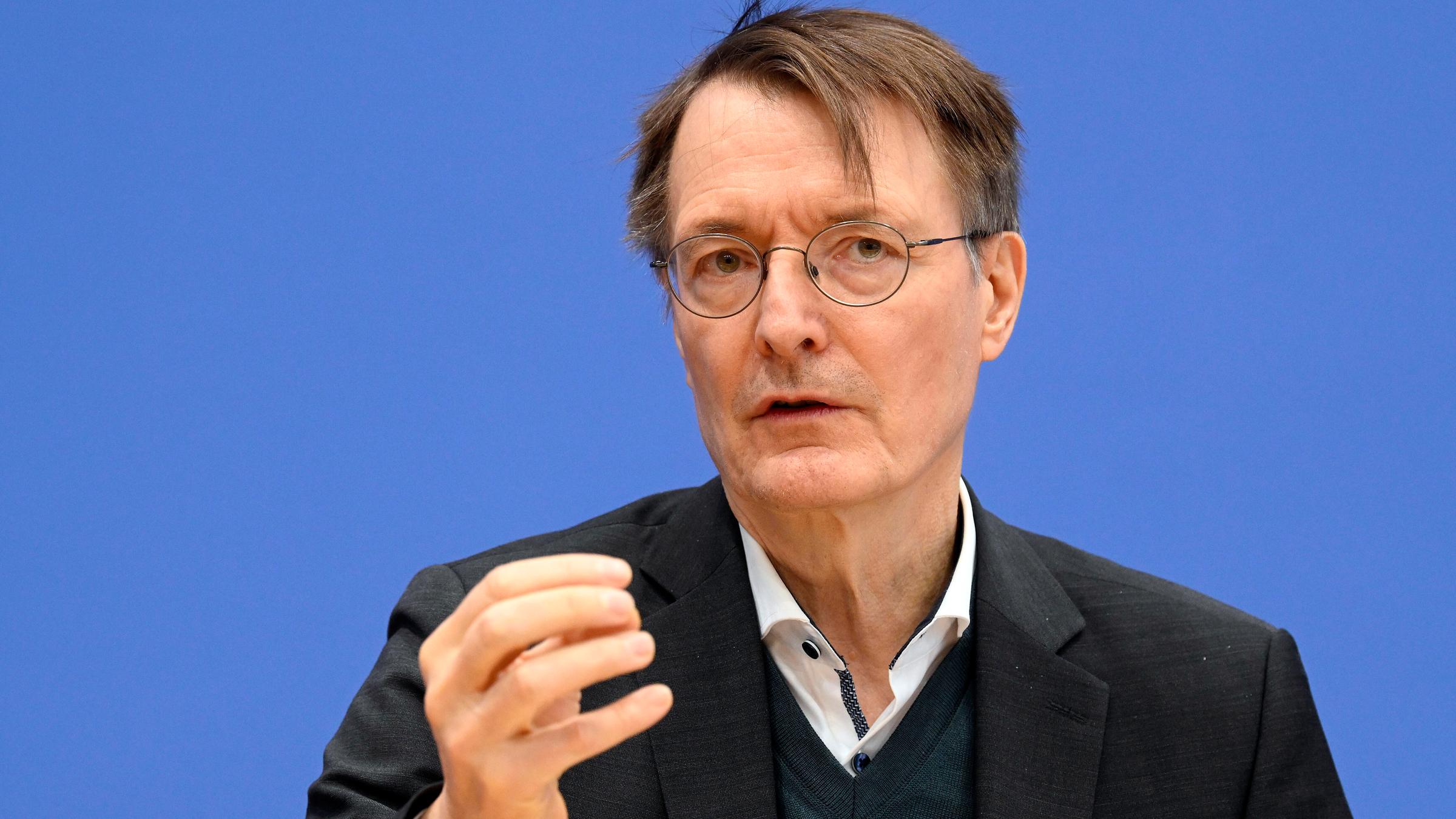 Bundesgesundheitsminister Karl Lauterbach am 15.01.2025 in Berlin