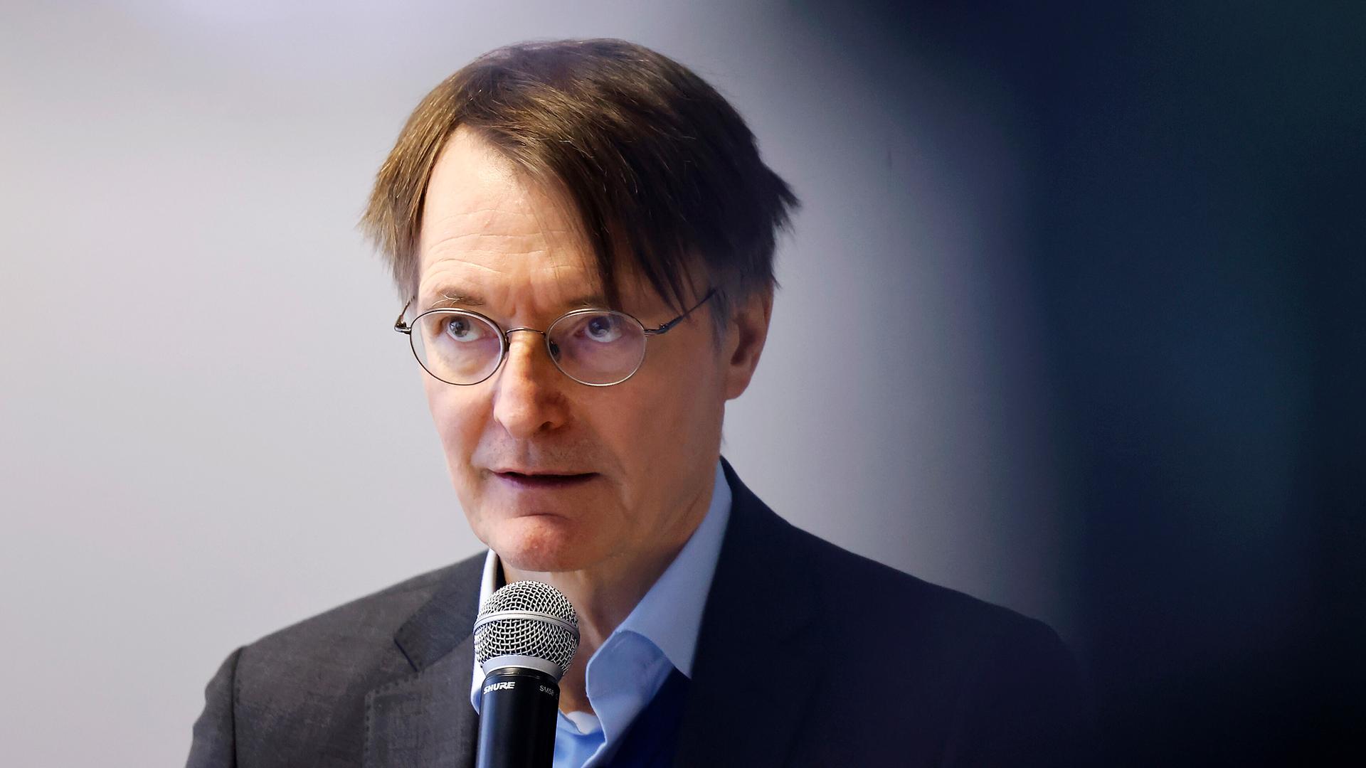 Karl Lauterbachl aufgenommen am 13.02.2025