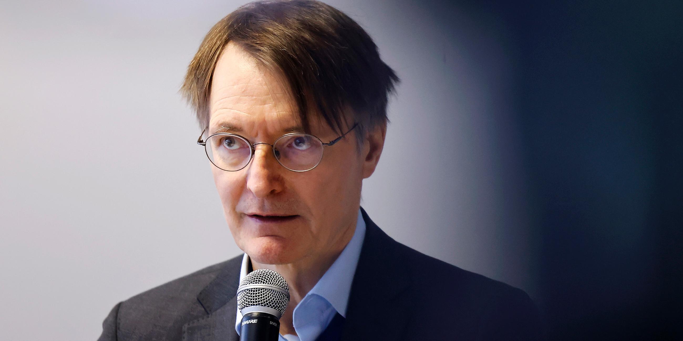 Karl Lauterbachl aufgenommen am 13.02.2025