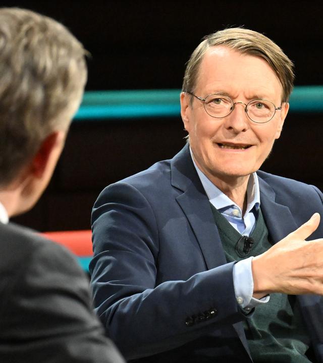 Karl Lauterbach zu Gast in der Sendung von Markus Lanz am 07.05.2026.