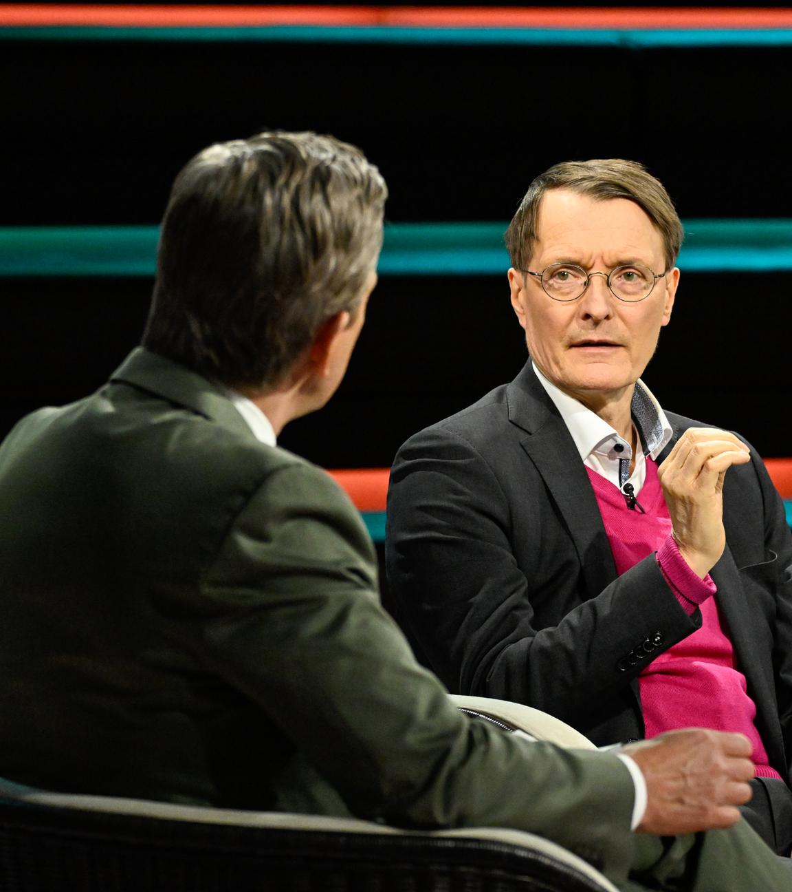 Noch amtierender Bundesgesundheitsminister Karl Lauterbach zu den Fehlern der Coronapandemie bei Markus Lanz