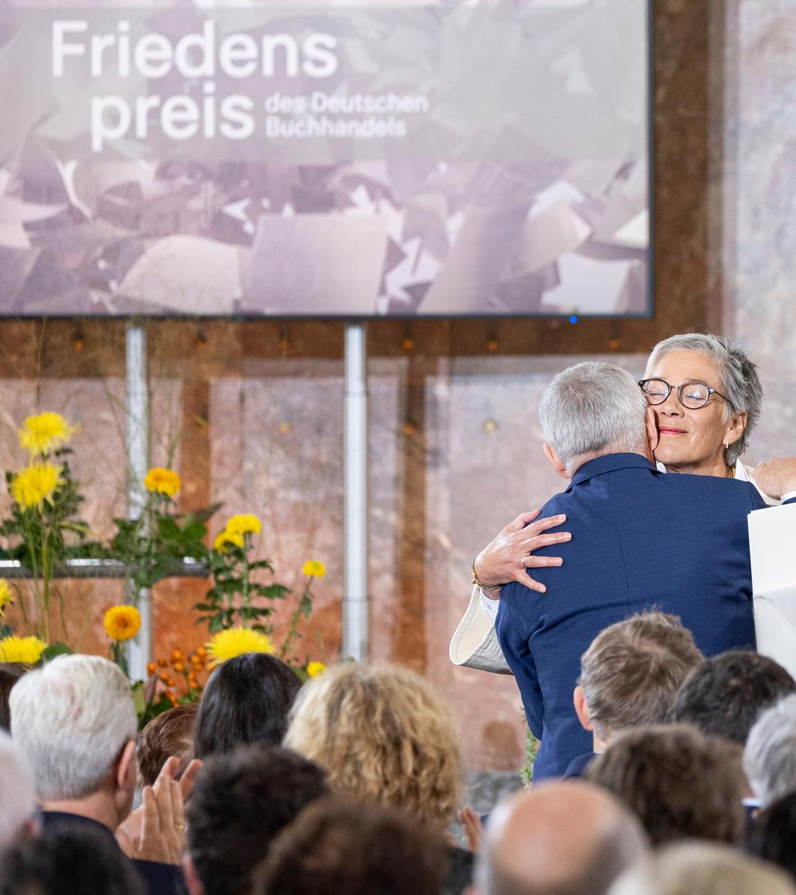 Übergabe Friedenspreis des Deutschen Buchhandels