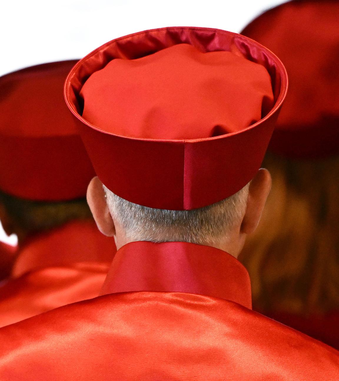 Die Richterinnen und Richter des Zweiten Senat beim Bundesverfassungsgericht verlassen den Sitzungssaal, aufgenommen am 30.07.2024