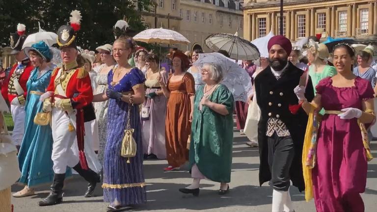 Karneval im englischen Bath