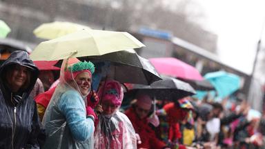 Regen, Schnee und Glätte an Rosenmontag erwartet