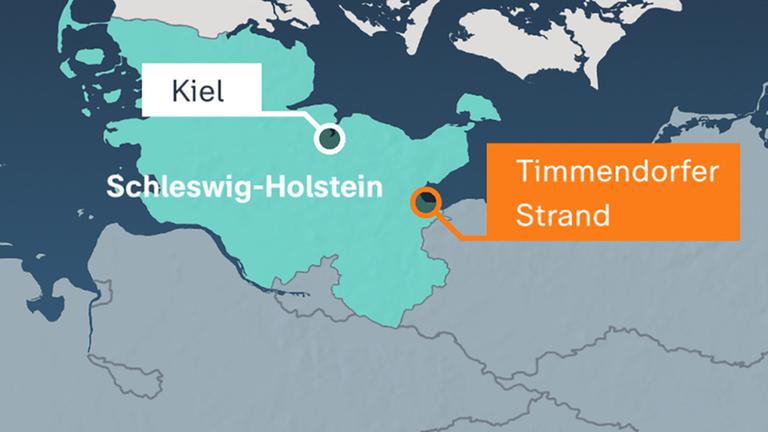 Karte: Timmendorfer Strand