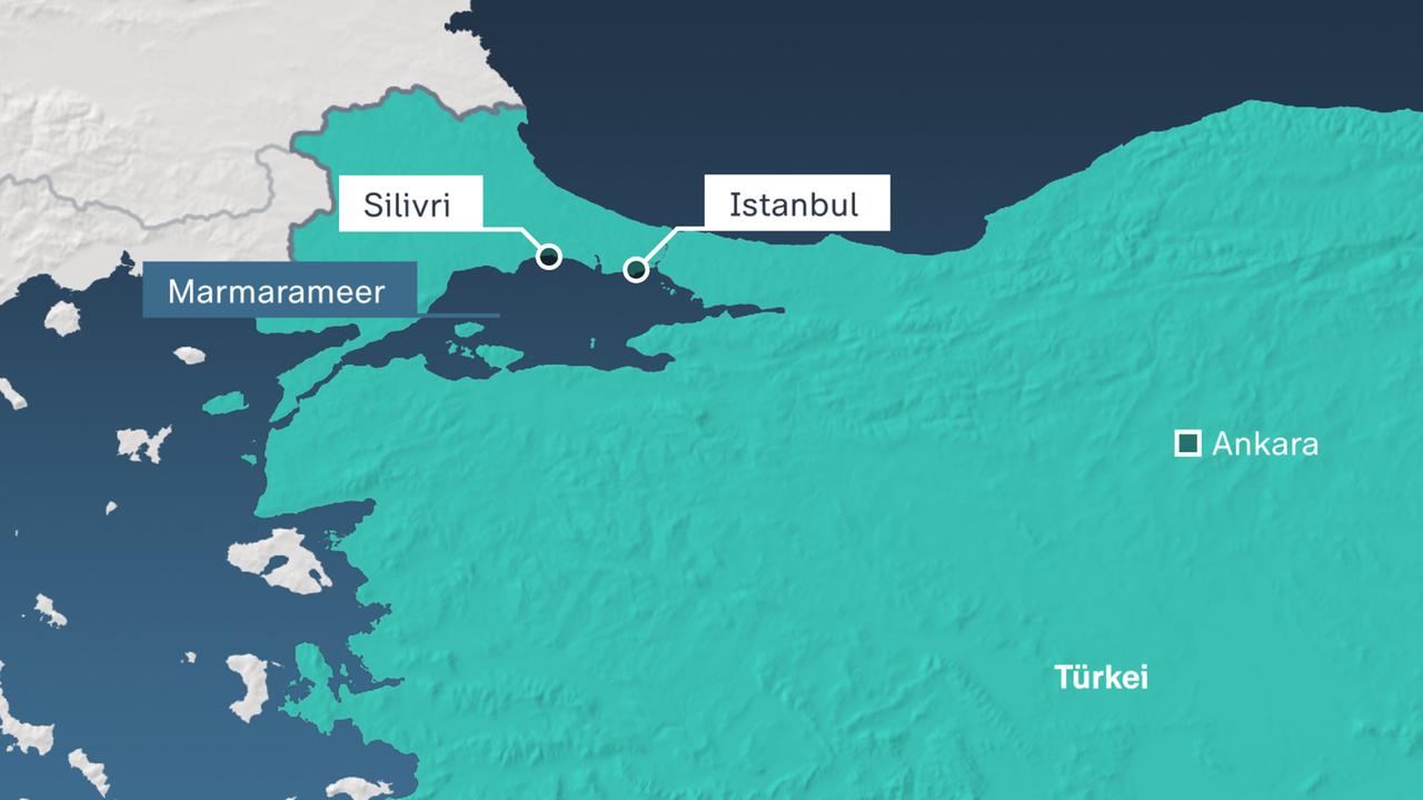 Karte: Türkei