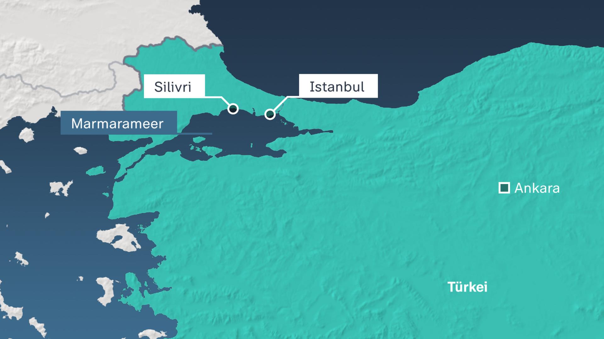 Karte: Türkei