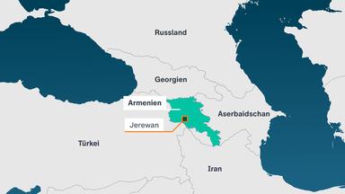 Karte Armenien