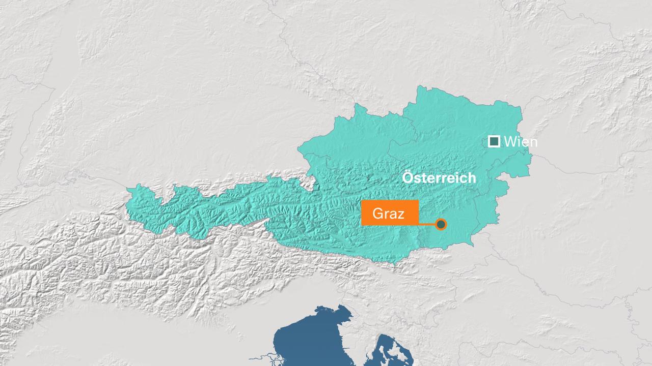 Karte: Graz Österreich