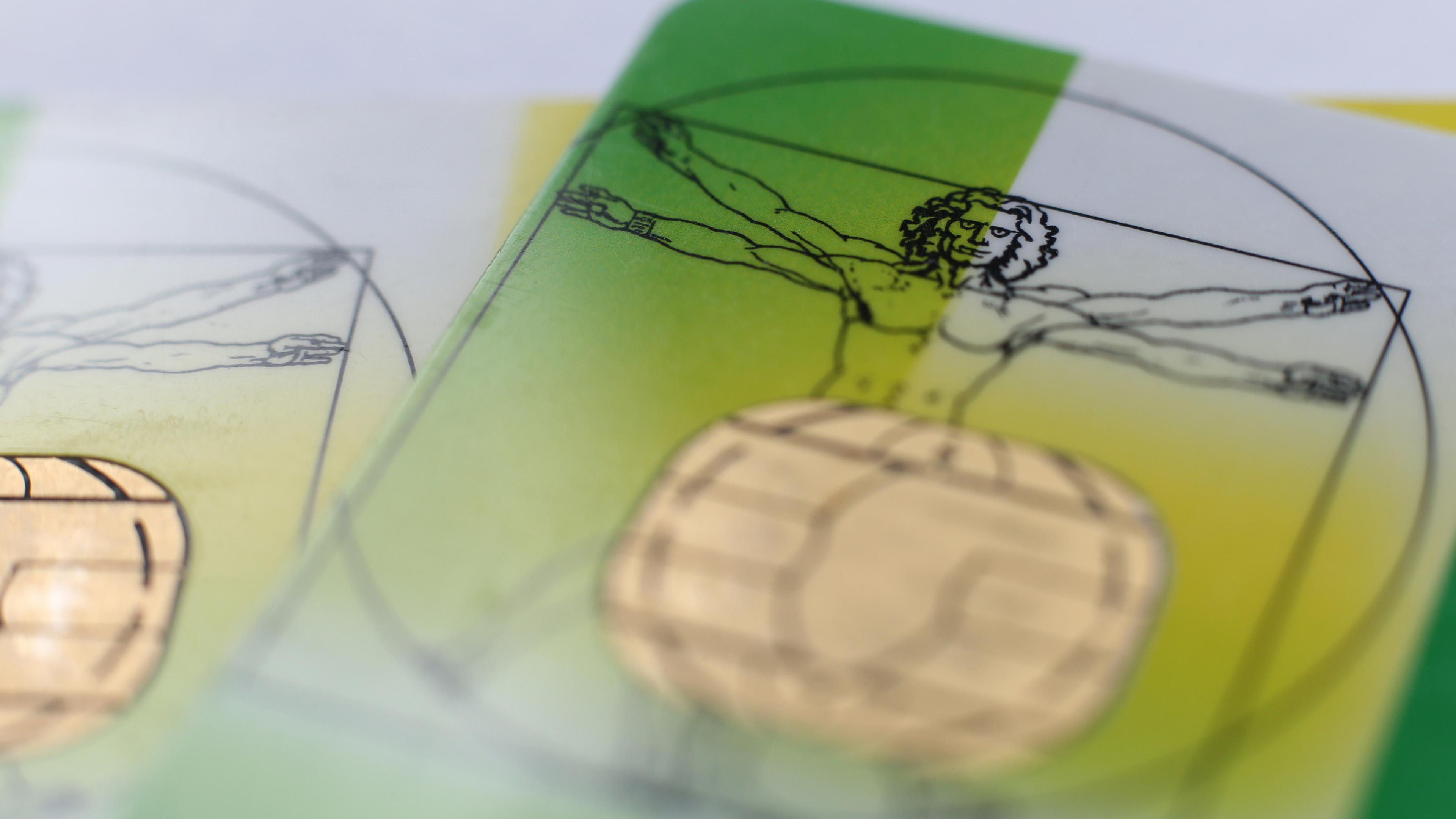Bayern, Kempten: Karte einer Krankenversicherung, Archivbild