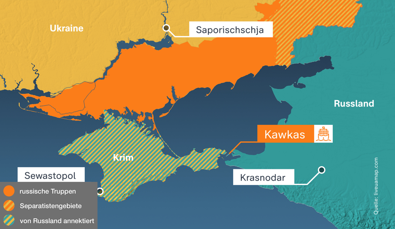 Karte: Krasnodar