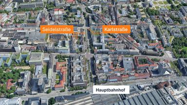 Karte vom Tatort München