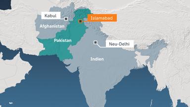 Karte: Pakistan, Islamabad