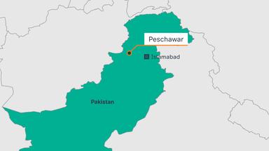 Karte, Pakistan, Peschawar