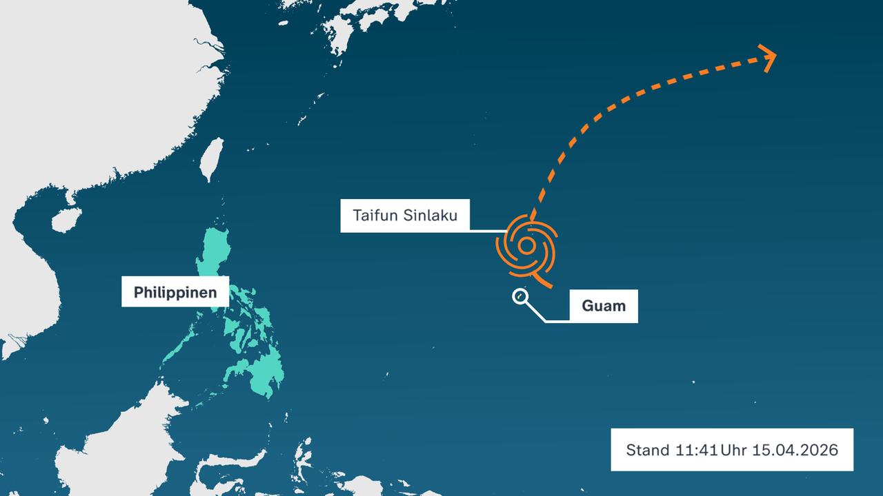 Karte der Philippinen 