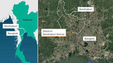 Karte: Thailand, Nonthaburi