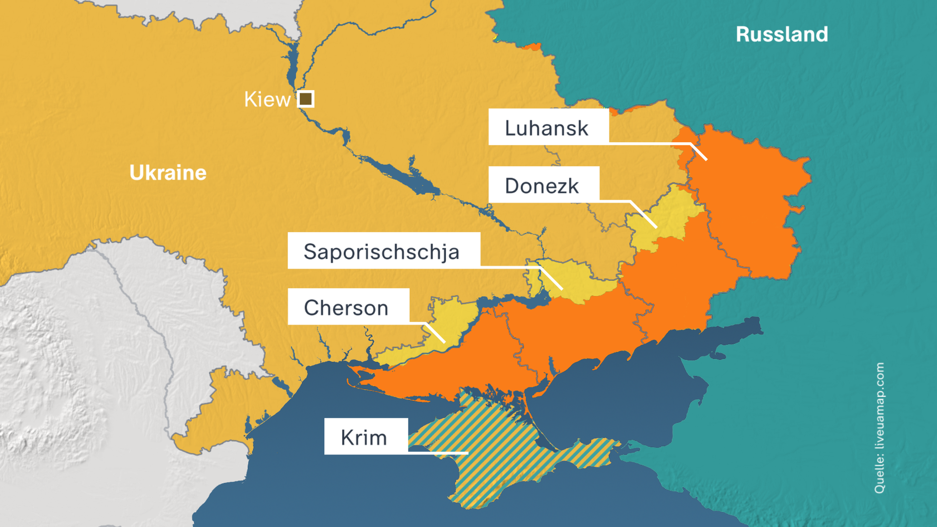 Karte, Ukraine