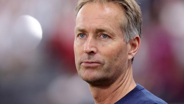 Porträtfoto des Fußballtrainers Kasper Hjulmand.