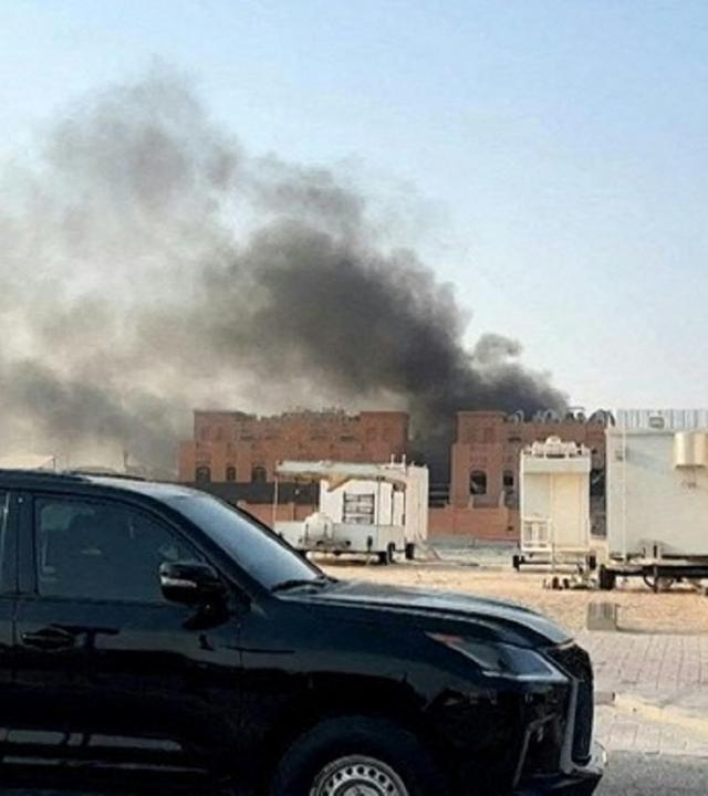 Katar: Aufsteigender Rauch nach Explosionen in Doha
