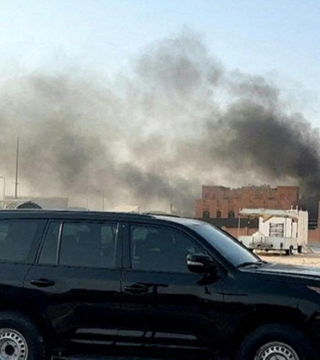 Katar: Aufsteigender Rauch nach Explosionen in Doha