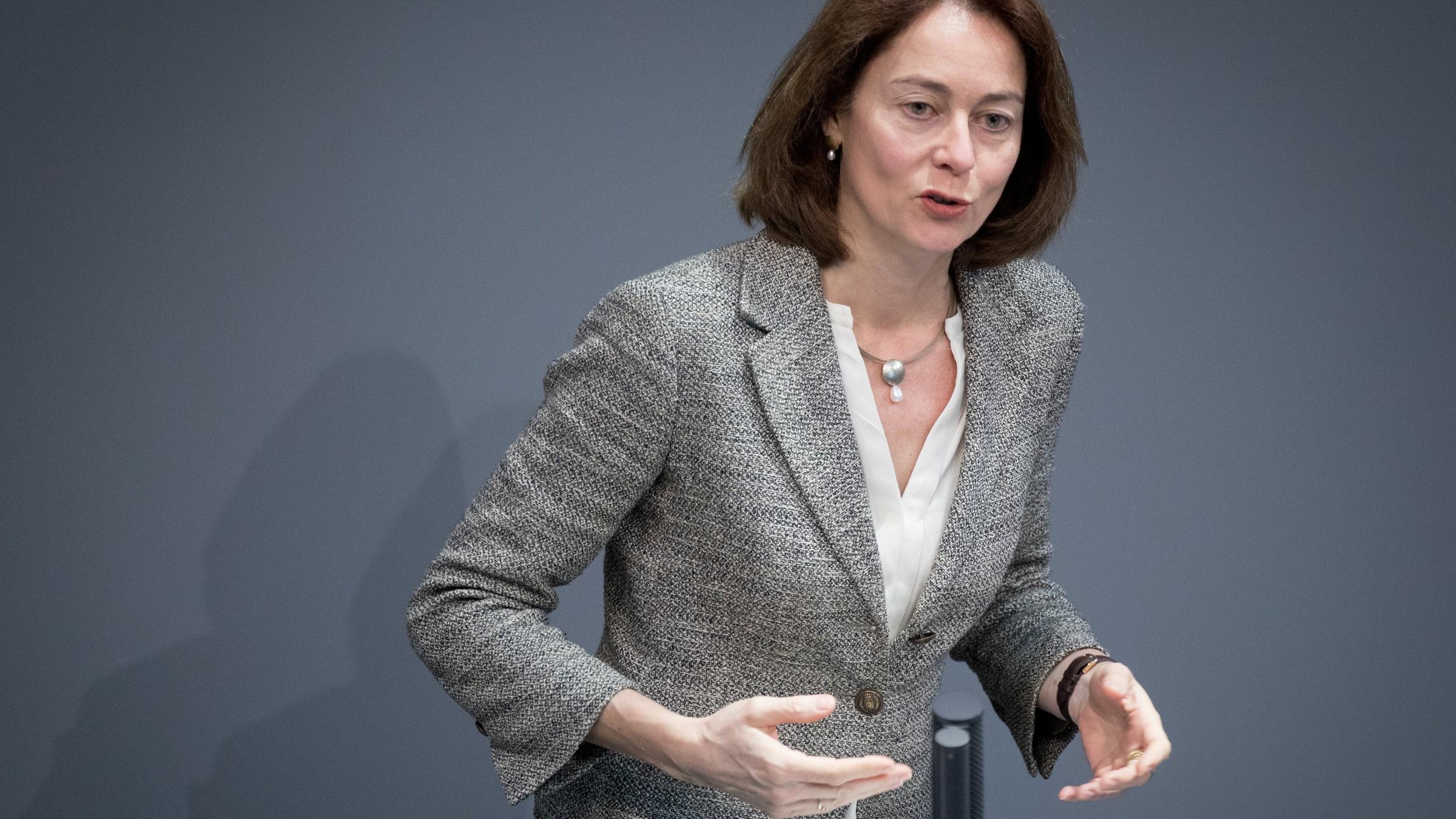 Katarina Barley am 23.02.2018 in Berlin