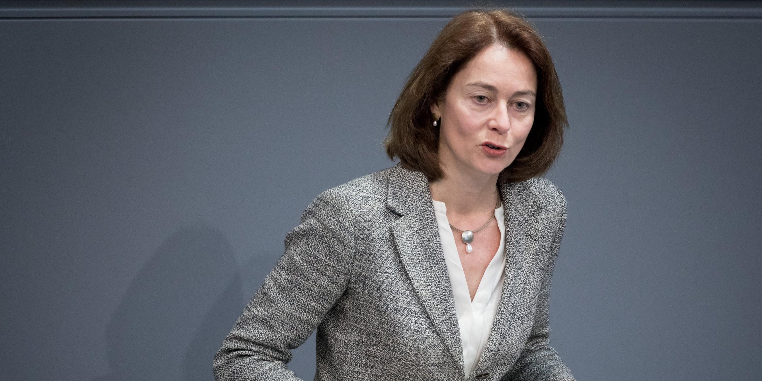 Katarina Barley am 23.02.2018 in Berlin