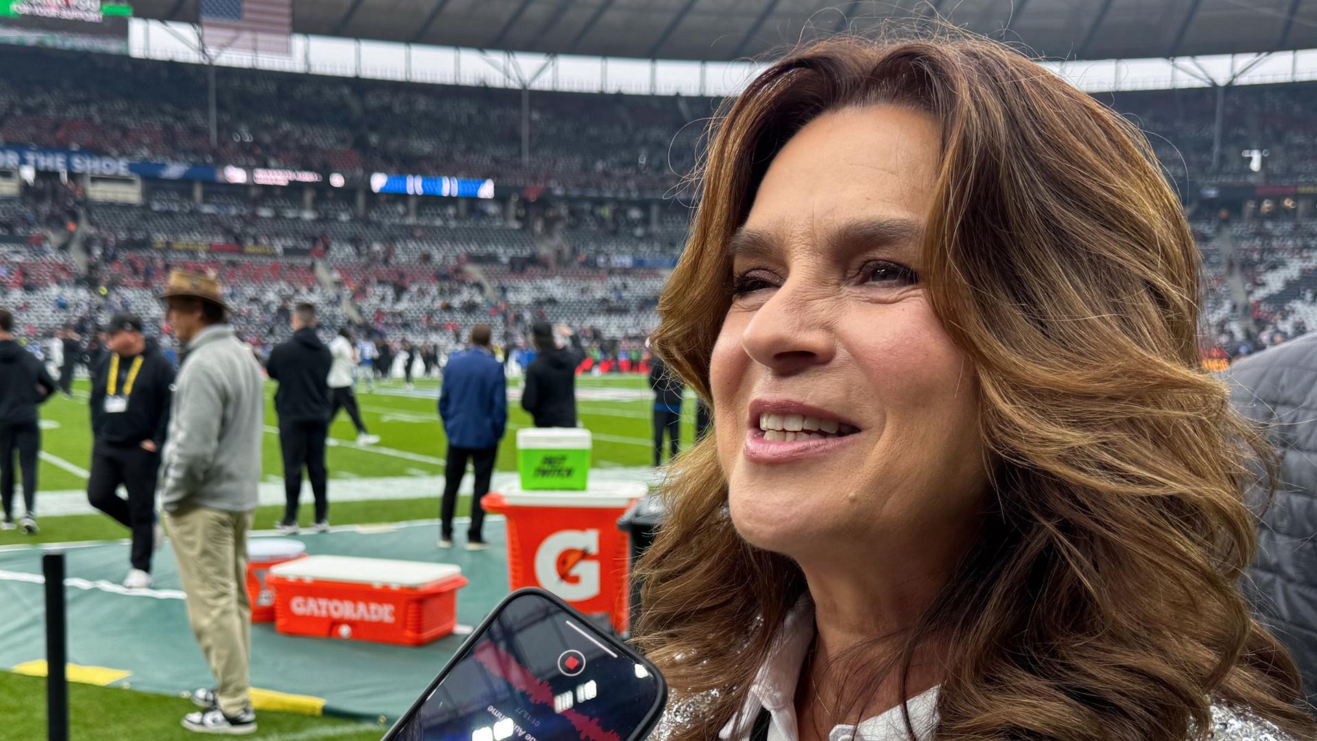 Katarina Witt, aufgenommen am 09.11.2025 in Berlin