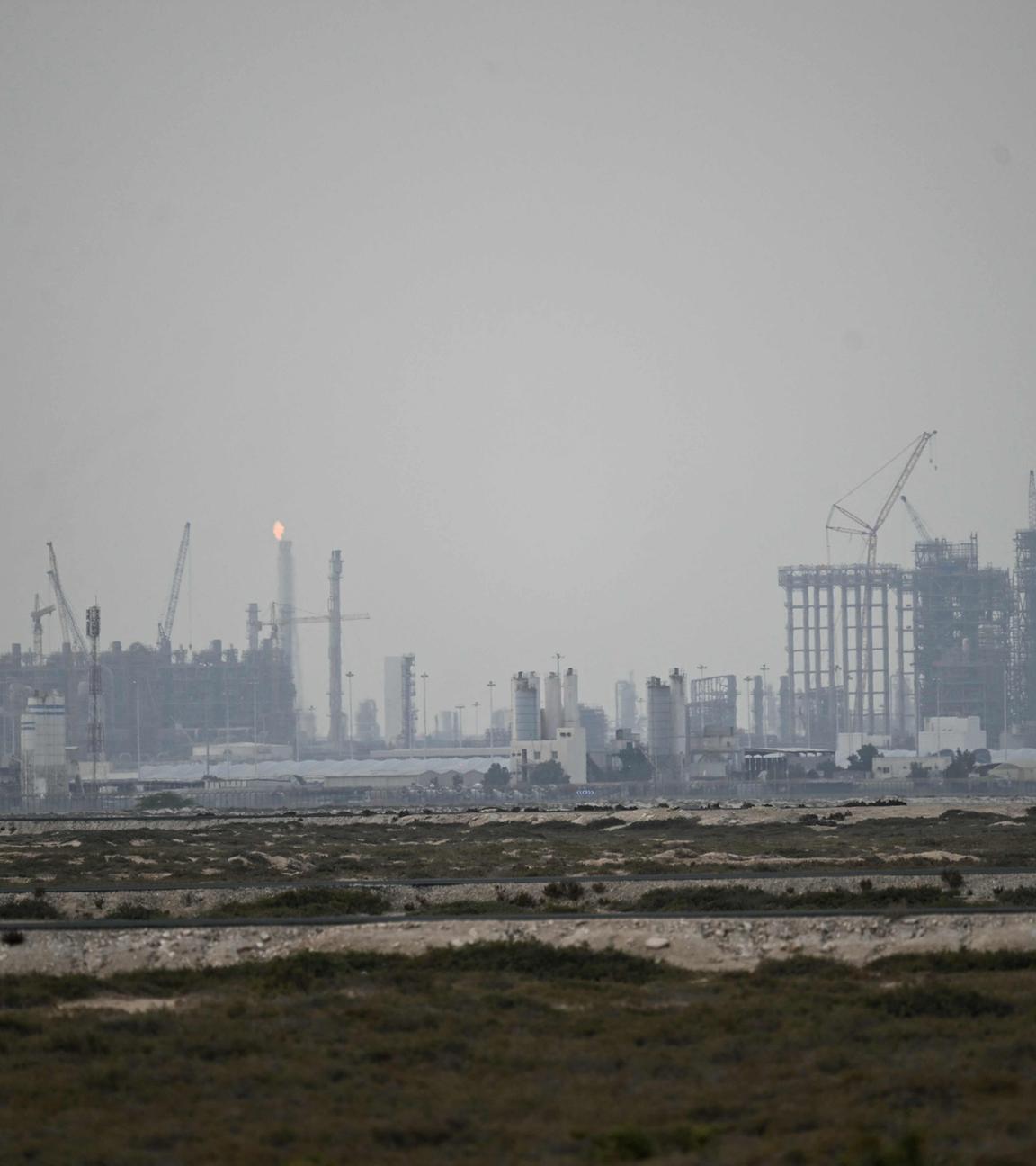 Archiv: Betriebsanlagen von Qatar Energy in der Industriestadt Ras Laffan am 2. 3. 2026. 