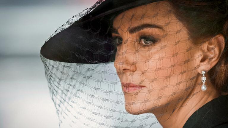 Prinzessin Kate bei der Beerdigung von Queen Elizabeth