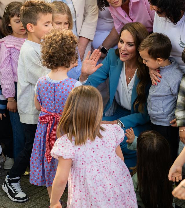 13. Mai: Catherine, Prinzessin von Wales, besucht die Scuola Comunale d'infanzia Anna Frank, eine städtische Vorschule für 3- bis 6-Jährige.