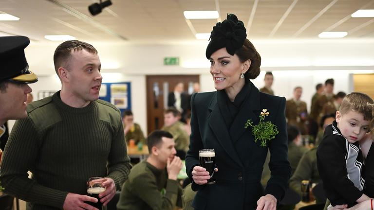 Kate feiert wieder St. Patricks Day 